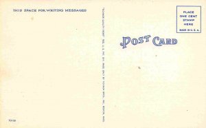 Steamer Landing Martha's Vineyard Haven Massachusetts linen postcard