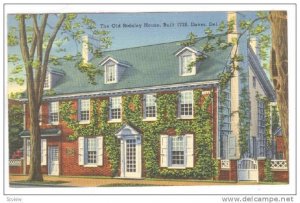 The Old Ridgley House, Built 1728, Dover, Delaware, 1930-1940s