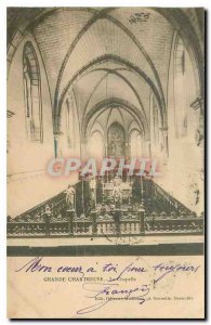 Old postcard Grande Chartreuse La Chapelle