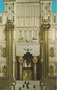 Model of First Temple, Solomon, Jewish History, Masonic, San Francisco CA 1960's