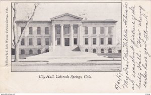 COLORADO SPRINGS, Colorado , PU-1907 ; City Hall