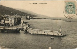 CPA Bastia Les deux Ports CORSICA (1078193)