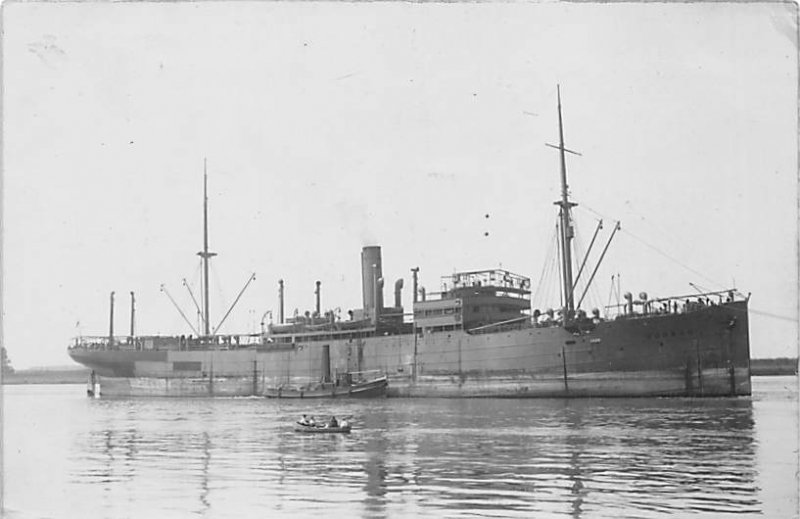 SS Boonah Ship Writing on back 