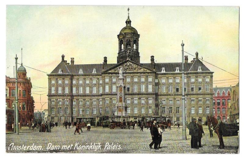 Netherlands Amsterdam Koninklijk Paleis Royal Palace Postcar