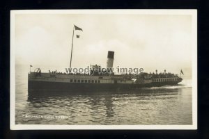 f1894 - Paddle Steamer - Bournemouth Queen - postcard