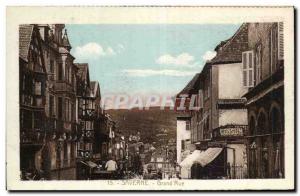 Surroundings of Saverne - Main street Old Postcard