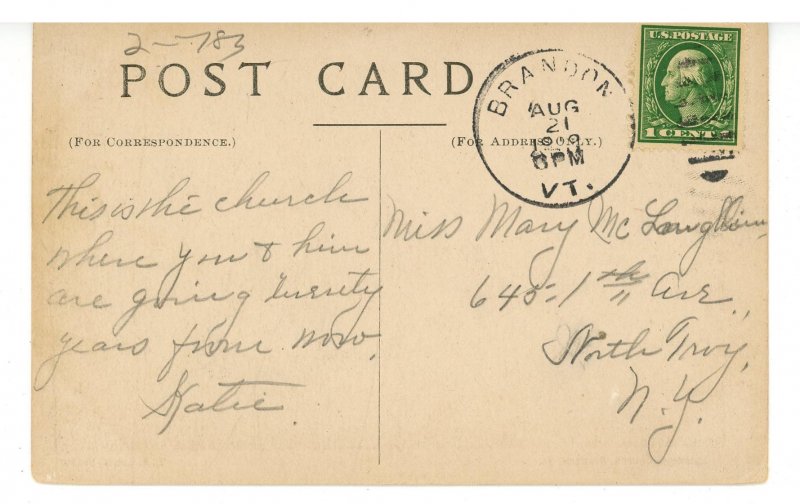 VT - Brandon. Episcopal Church