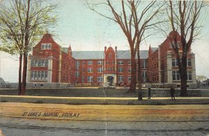 Utica New York 1909 Postcard St. Luke's Hospital