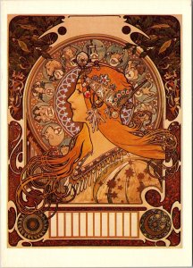 Paintings Mucha Zodiach Circa 1896