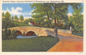 Burnside Bridge, Antietam Battlefield at Sharpsburg near Hagerstown - Hagerst...