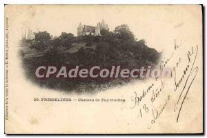 Old Postcard Fresselines Chateau De Puy Guillon