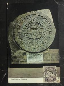 1921 Veracruz Mexico Real Picture RPPC Aztec Calendar
