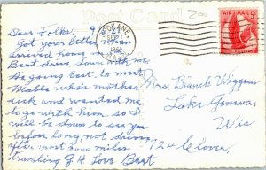 RPPC Sam McGee Cabin, MacBride Museum Yukon c1961 Vintage Postcard P34