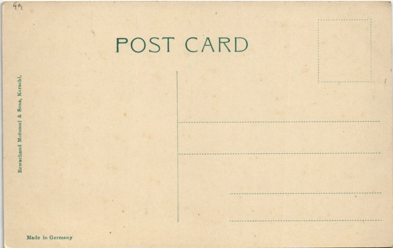 PC PAKISTAN, KARACHI, SOMERSET STREET, Vintage Postcard (b43285)