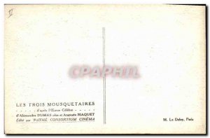 Old Postcard Cinema The Three Musketeers Alexandre Dumas Auguste Maquet