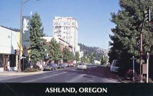 OR - Ashland, Downtown Street Scene