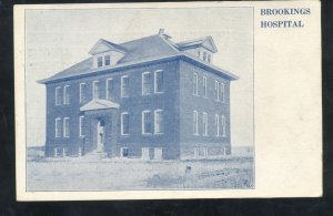 BROOKINGS SOUTH DAKOTA SD BROOKINGS HOSPITAL ELK POINT VINTAGE POSTCARD