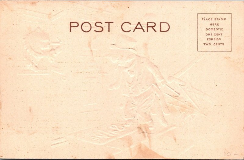 Cats Humanized Anthropomorphic Dressed Cats Vintage Postcard 1907 JD27