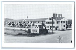 c1940 Exterior View Roof Garden Motel Somerset Pennsylvania PA Vintage Postcard