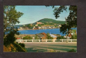PQ QC View Le Havre de Gaspe Hopital Hotel Canada Quebec Carte Postale Postcard