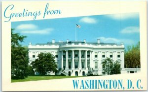 M-22014 The White House Greetings from Washington District of Columbia