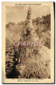 Old Postcard Cliff And Chaos In Casteltinet Haute Vallee de la Cere