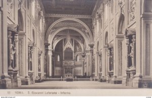 RP; ROMA, Lazio, Italy, 1910-1920s; S. Giovanni Laterano, Interno