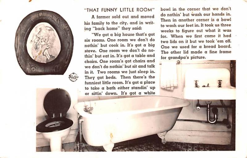 That Funny Little Room Advertising Unused 