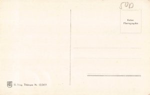 B207 Germany Fuessen Lechfall Waterfall Bridge RPPC  vintage postcard