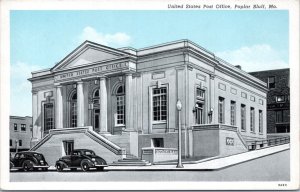 Postcard MO Poplar Bluff - US Post Office