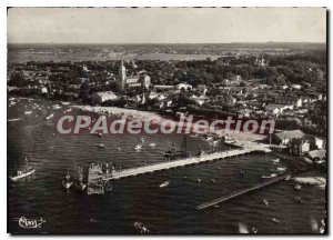 Modern Postcard Arcachon View Aerienne