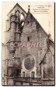 Postcard Old Dungeon of Sarlat & # 39ancienne Parish Church