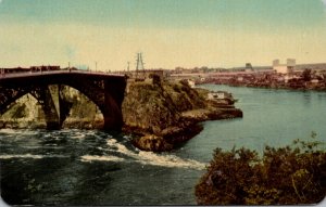 Canada St John Reversing Falls At High Tide