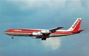  Airplane Postcard   AVIANCA Boeing 707-359B HK-1410 MSN 20340 