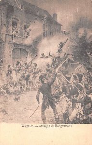 Attaque de Hougoumont Waterloo Belgium Unused 