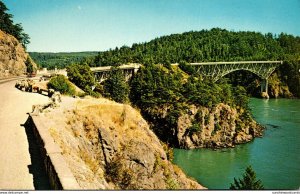 Washington Deception Pass and Canoe Bridges