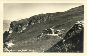 austria, KITZBÜHELER HORN, Tyrol Tirol, Alpenhaus (1940s) RPPC Postcard (1)