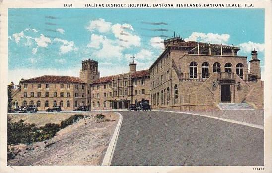 Halifax District Hospital Hospital Daytona Highlands Daytona Beach Florida 1931