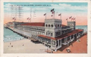 New Jersey Atlantic City View Of Million Dollar Pier 1931