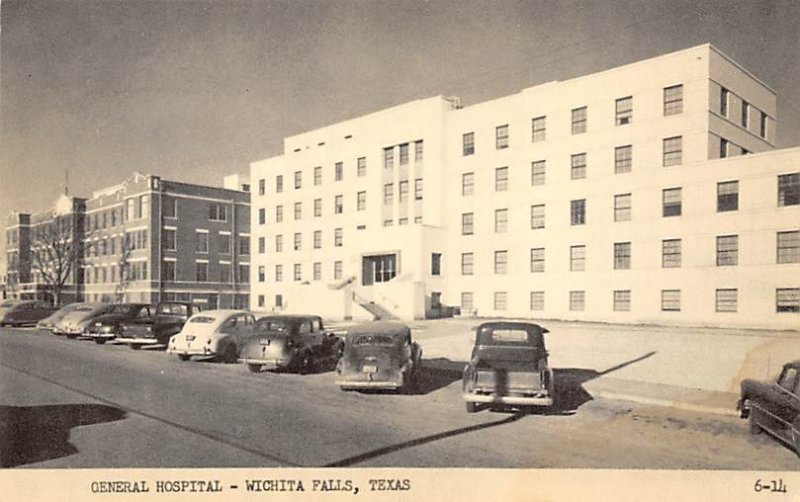 Central Hospital Real Photo - Wichita Falls, Texas TX  