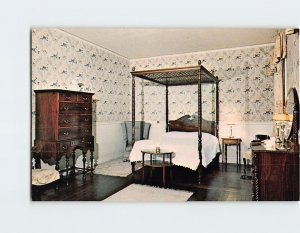 Postcard Historic Hildene, Taft Guest Bedroom, Manchester, Vermont