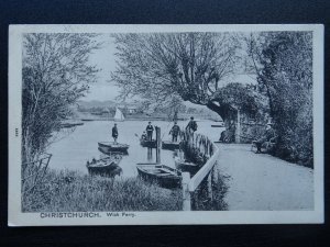 Dorset CHRISTCHURCH Wick Ferry c1909 Postcard by Pictorial Stationery Co.