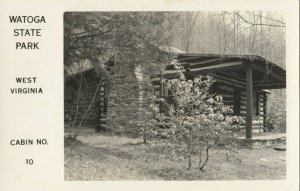 RP: Lake Watoga State Park , West Virginia, 1940s ; Cabin No. 10