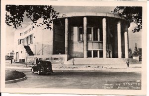 RPPC Tel Aviv, Israel, Habimah Theatre, Bauhaus Architecture 1950's