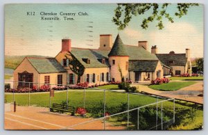 Knoxville TN~Cherokee Country Club~Tennis Courts~Golf Course~Vintage Linen PC