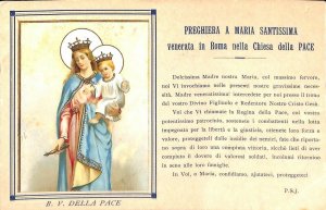 ab0804 - VINTAGE POSTCARD - ROME City: Church from Peace-