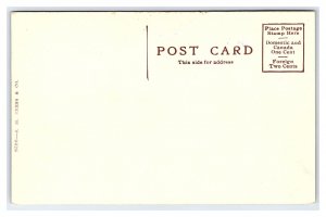 High School Building Arkansas City Kansas Postcard