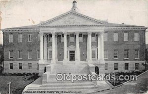 Annex of State Capitol Annapolis, MD, USA 1910 