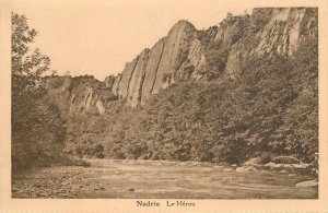 Belgium Nadrin the Herou canyon river scene