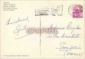 Modern Postcard Genova castle of albertis